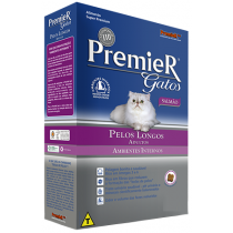 Premier Gatos Adultos Pelos Longos Salmão - 0,5 kg Premier Gatos Adultos Pelos Longos Salmão - 0,5 kg